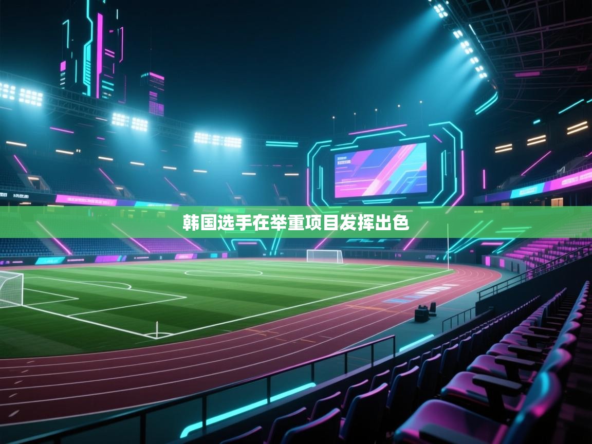 kaiyun sports-韩国选手在举重项目发挥出色 第3张